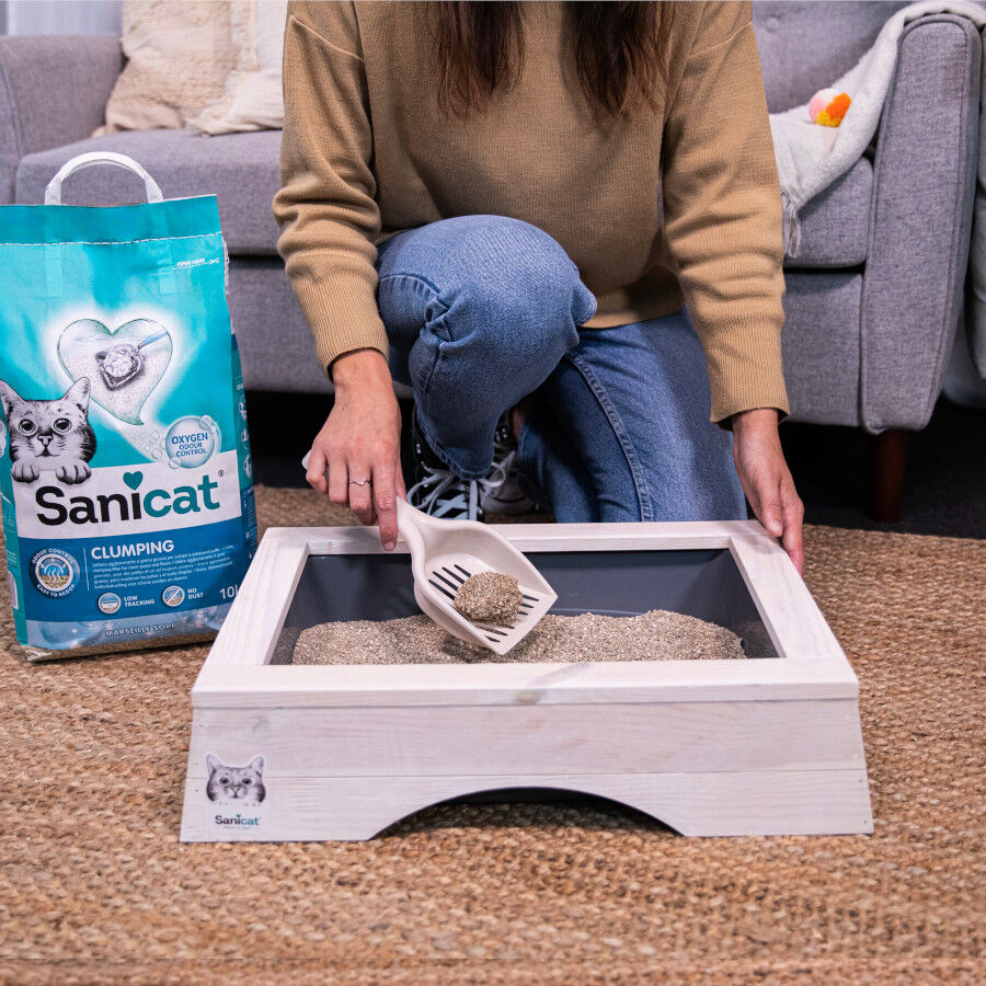 16 L Sanicat Marselha Areia Aglomerante para gatos, , large Imagem n&uacute;mero 6