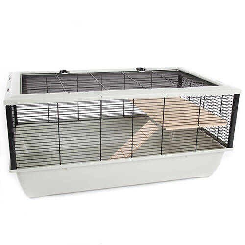 TK-Pet Wood jaula para h&aacute;mster 2 pisos con rampa Imagem n&uacute;mero 1