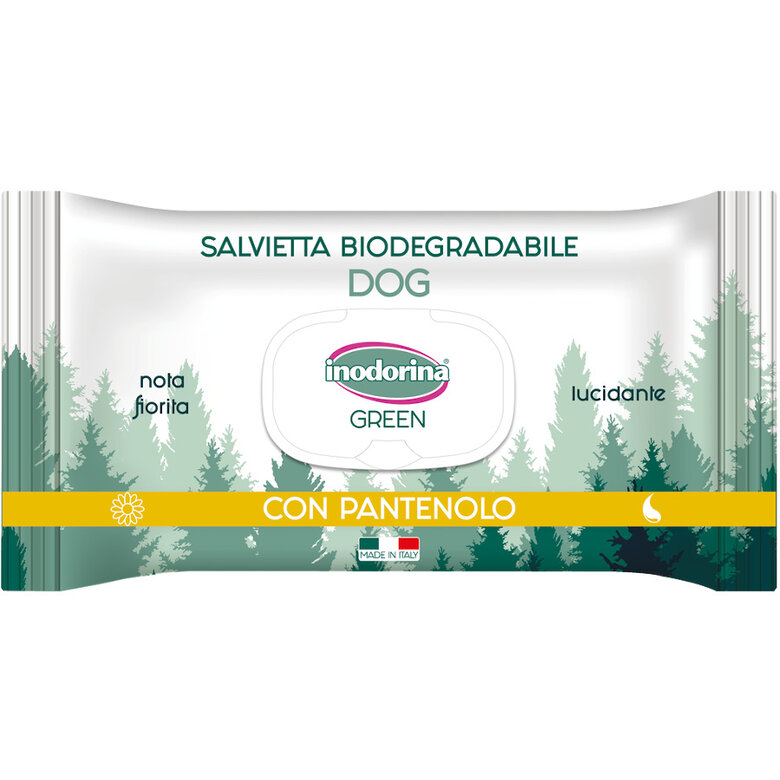 Inodorina Green Toalhitas Húmidas para cães,  Imagem número 1 Inodorina Green Toalhitas Húmidas para cães, , large Imagem número 1