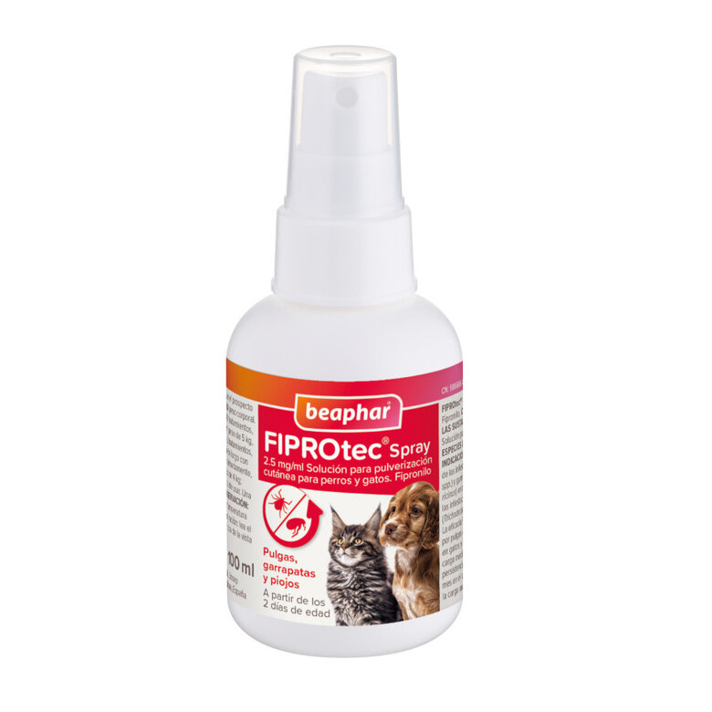 Beaphar Fiprotec Spray Antiparasitário para cães e gatos, , large image number null
