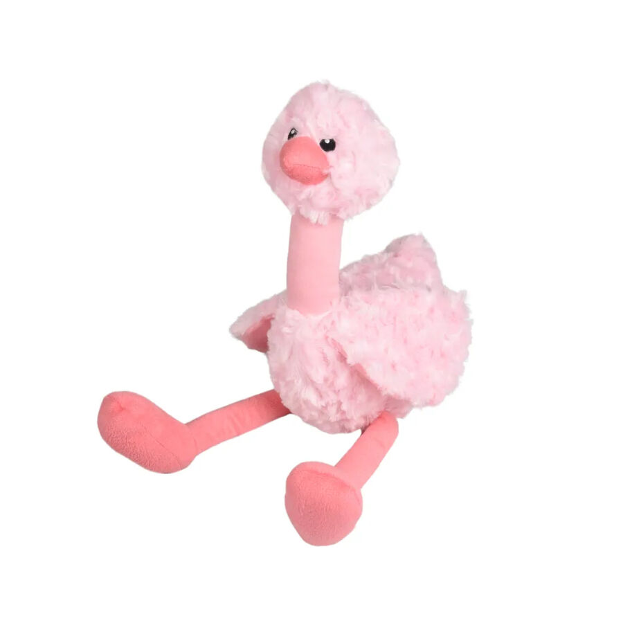 Flamingo Lorio Peluche de Emu Cor-de-rosa para c&atilde;es , , large Imagem n&uacute;mero 1