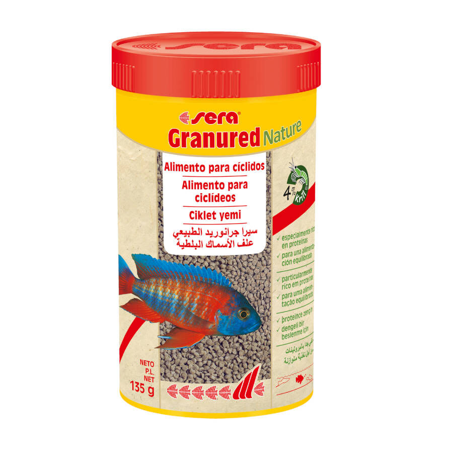 Sera Granured Nature Alimento para cicl&iacute;dios carn&iacute;voros, , large Imagem n&uacute;mero 1