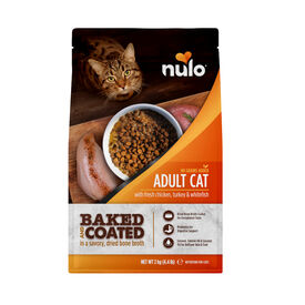 Nulo Baked & Coated Ra&ccedil;&atilde;o de Frango, Peru e Peixe para gatos