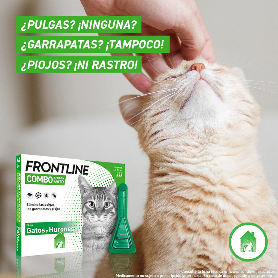 Frontline Combo pipetas antiparasit&aacute;rias para gatos e fur&otilde;es, , large Imagem n&uacute;mero 5