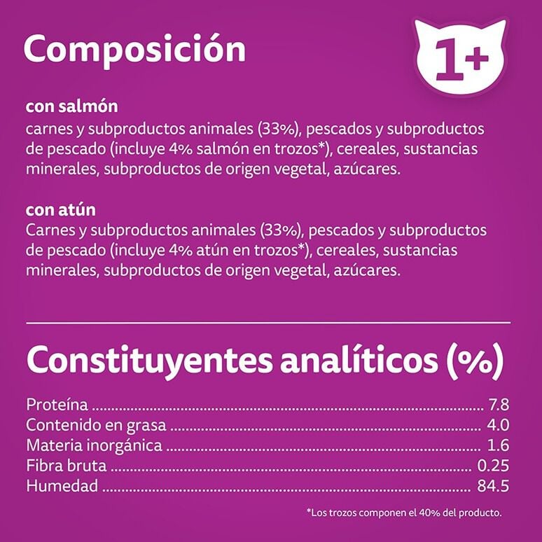 4 saquetas x 85 g Whiskas Peixes Geleia em Saqueta para Gatos, , large Imagem n&uacute;mero 3