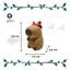 Wonder Christmas Capivara L&aacute;tex Peluche para c&atilde;es, , large Indicador imagem n&uacute;mero 3