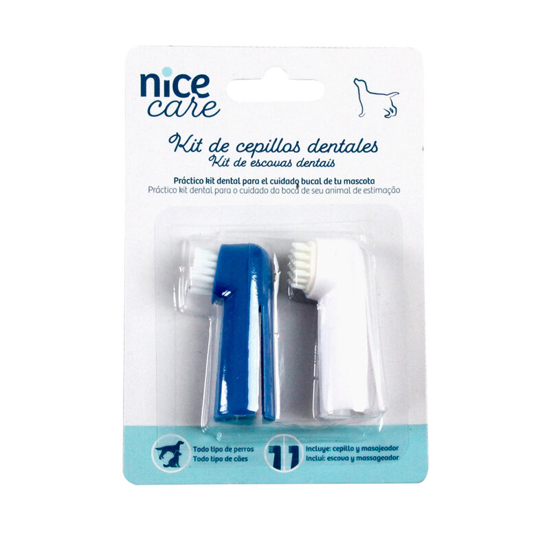 Nice Care Kit Escovas Dentários para cães, , large image number null