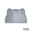 Leeby Tapete Antiderrapante para Comedouro em Forma de Gato Cinzento para c&atilde;es e gatos, , large Indicador imagem n&uacute;mero 2