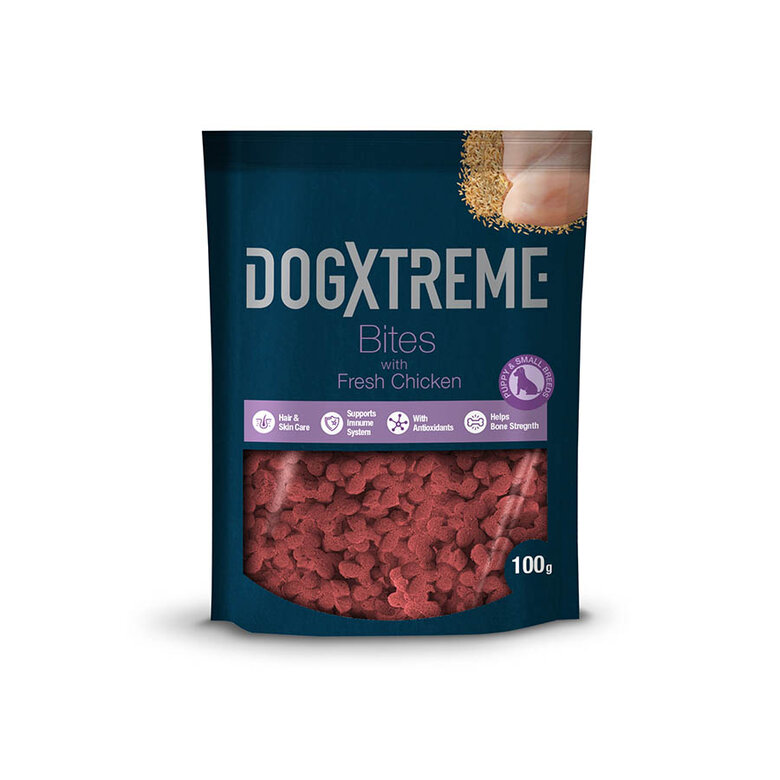 Dogxtreme Bites Puppy biscoitos semi-húmidos para cães, , large image number null