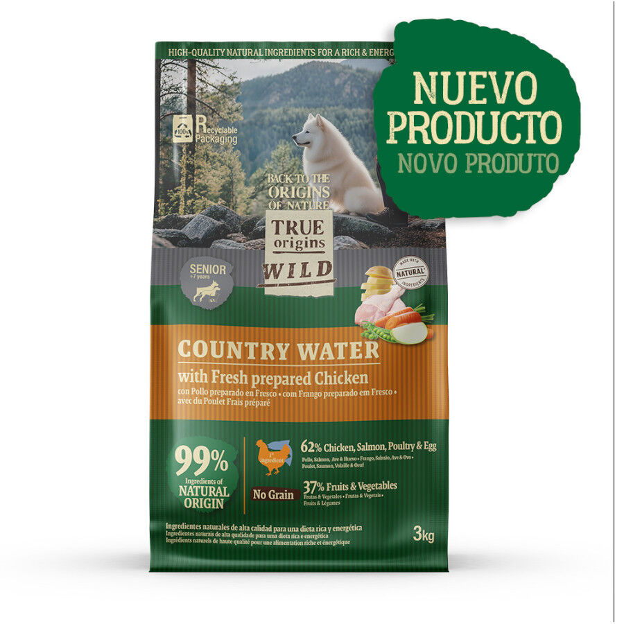 True Origins Wild Senior Country Water ra&ccedil;&atilde;o de frango para c&atilde;es, , large Imagem n&uacute;mero 2