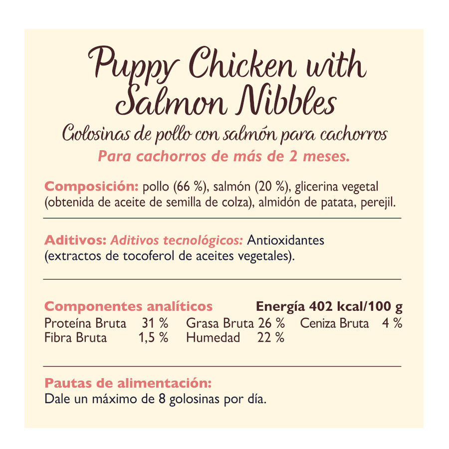 70 g Lily's Kitchen Biscoitos Puppy Frango e Salm&atilde;o para c&atilde;es, , large Imagem n&uacute;mero 3