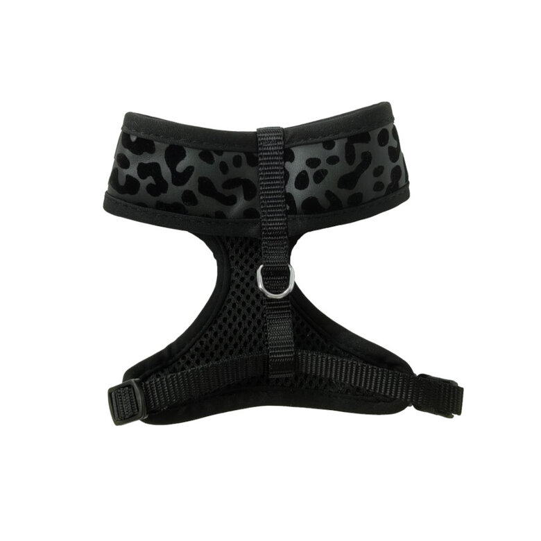 Gotoo Coleira e Peitoral Estampado Animal Preto para Gatos,  Imagem número 3 Gotoo Coleira e Peitoral Estampado Animal Preto para Gatos, , large Imagem número 3