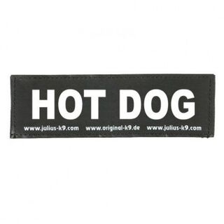 Julius K9 Hot Dog Etiqueta para Peitoral de cães