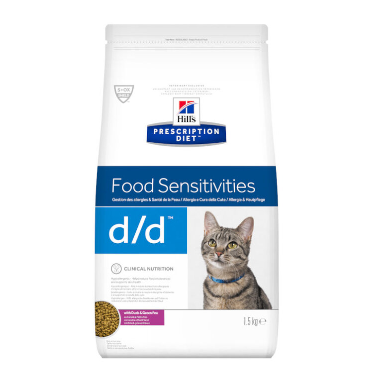 Comida para gatos con sensibilidad alimentaria Hill's image number null