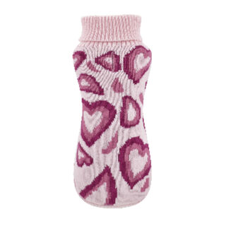 Nayeco Pop Love Camisola de Malha Rosa para cães