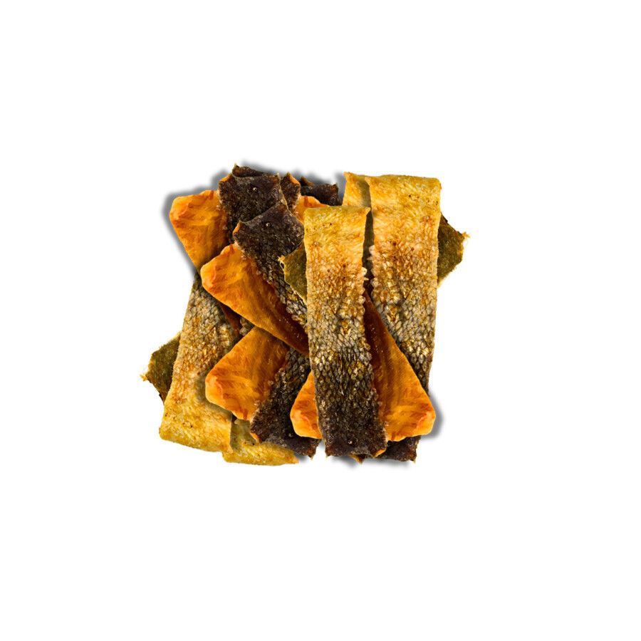 70 g. True Origins Piel de Salm&oacute;n con Carne Snack para perros, , large Imagem n&uacute;mero 3