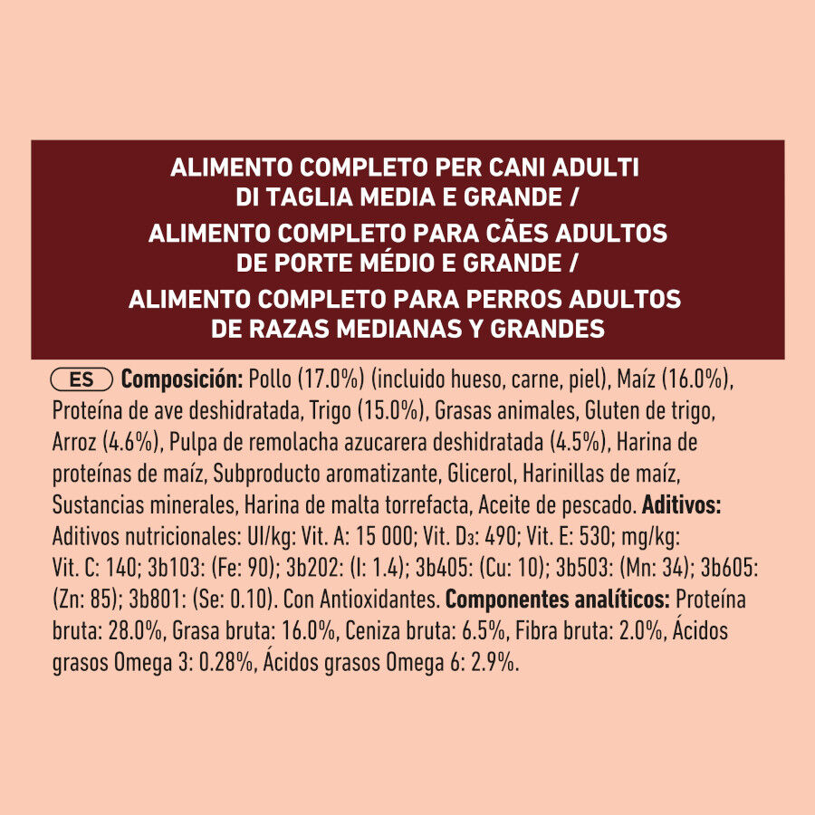 7 kg Purina One Active Pienso Pollo para perros, , large Imagem n&uacute;mero 2