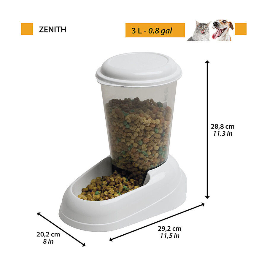 Ferplast Zenith Dispensador de Ra&ccedil;&atilde;o para animais de estima&ccedil;&atilde;o, , large Imagem n&uacute;mero 2