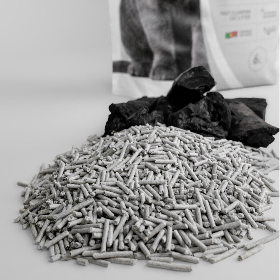 6 L Weego Charcoal Tofu Areia aglomerante para gatos, , large Imagem n&uacute;mero 5