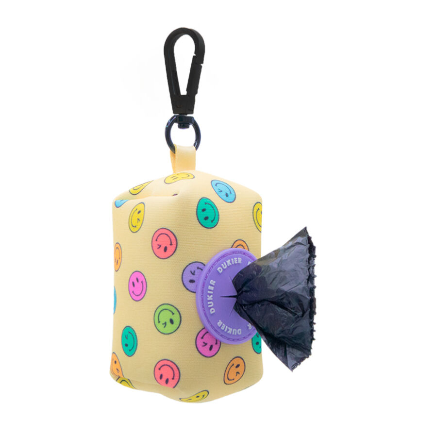 Dukier Smiley Porta-sacos com mosquet&atilde;o para c&atilde;es, , large Imagem n&uacute;mero 2