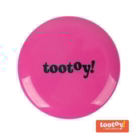 Tootoy! Flying disc Pink Frisbee Rosa para cães