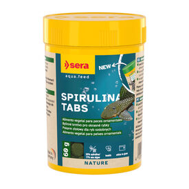Sera Spirulina Tabs Nature Alimento Vegetal para peixes