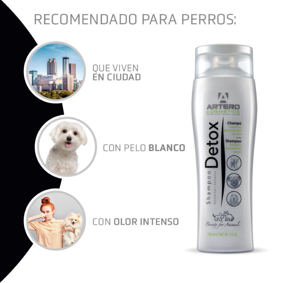 Shampoo Artero Detox Carv&atilde;o Ativo para c&atilde;es, , large Imagem n&uacute;mero 3