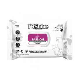 PetShine Toalhetes H&uacute;midos Passion para c&atilde;es e gatos