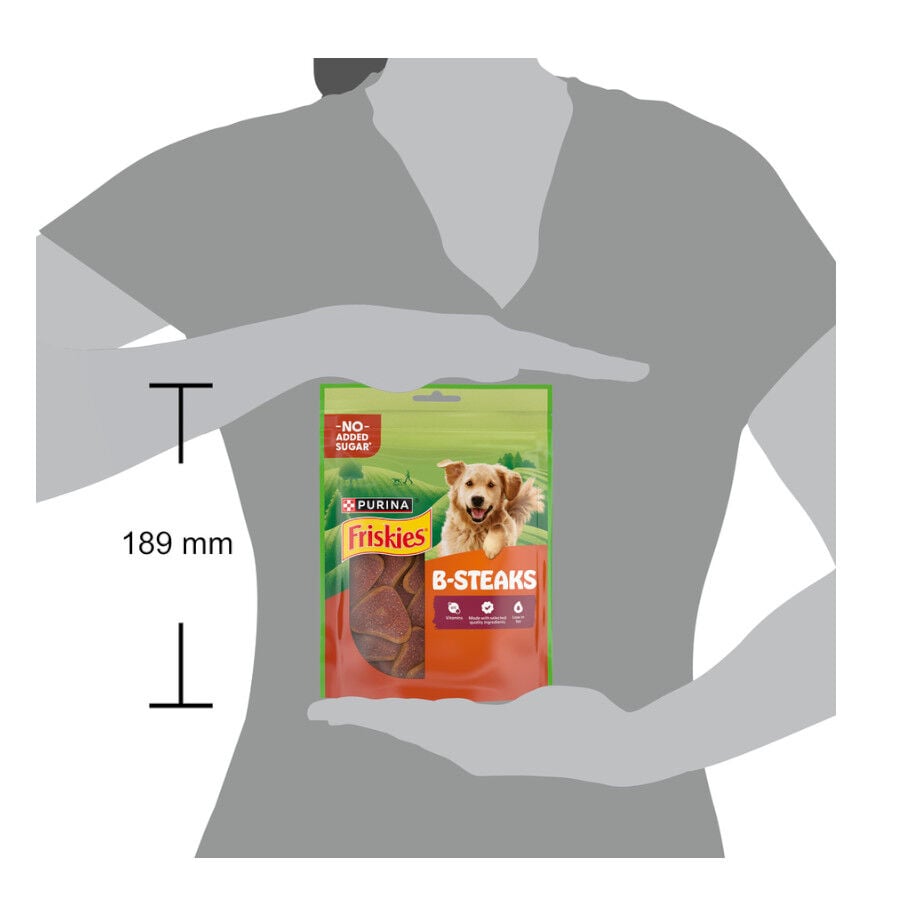 150 g Friskies Biscoitos B-Steaks para c&atilde;es, , large Imagem n&uacute;mero 4