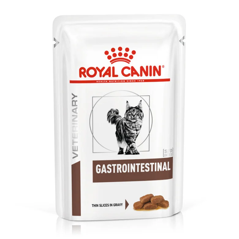 12 saquetas x 85 g Royal Canin Veterinary Gastrointestinal saqueta em molho para gatos,  Imagem número 1 12 saquetas x 85 g Royal Canin Veterinary Gastrointestinal saqueta em molho para gatos, , large Imagem número 1
