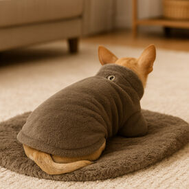 Outech Casaco Polar Castanho para cães