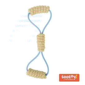 Tootoy! Pull Elastic Tugger brinquedo corda para puxar para cães