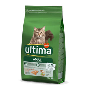 Ultima Adult Salmão ração para gatos