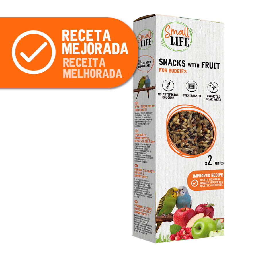 2 barritas Small Life Barritas Snack con Fruta para periquitos, , large Imagem n&uacute;mero 2