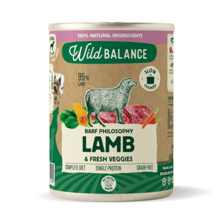 400 g Wild Balance Cordero lata para perros, , large Imagem n&uacute;mero 1
