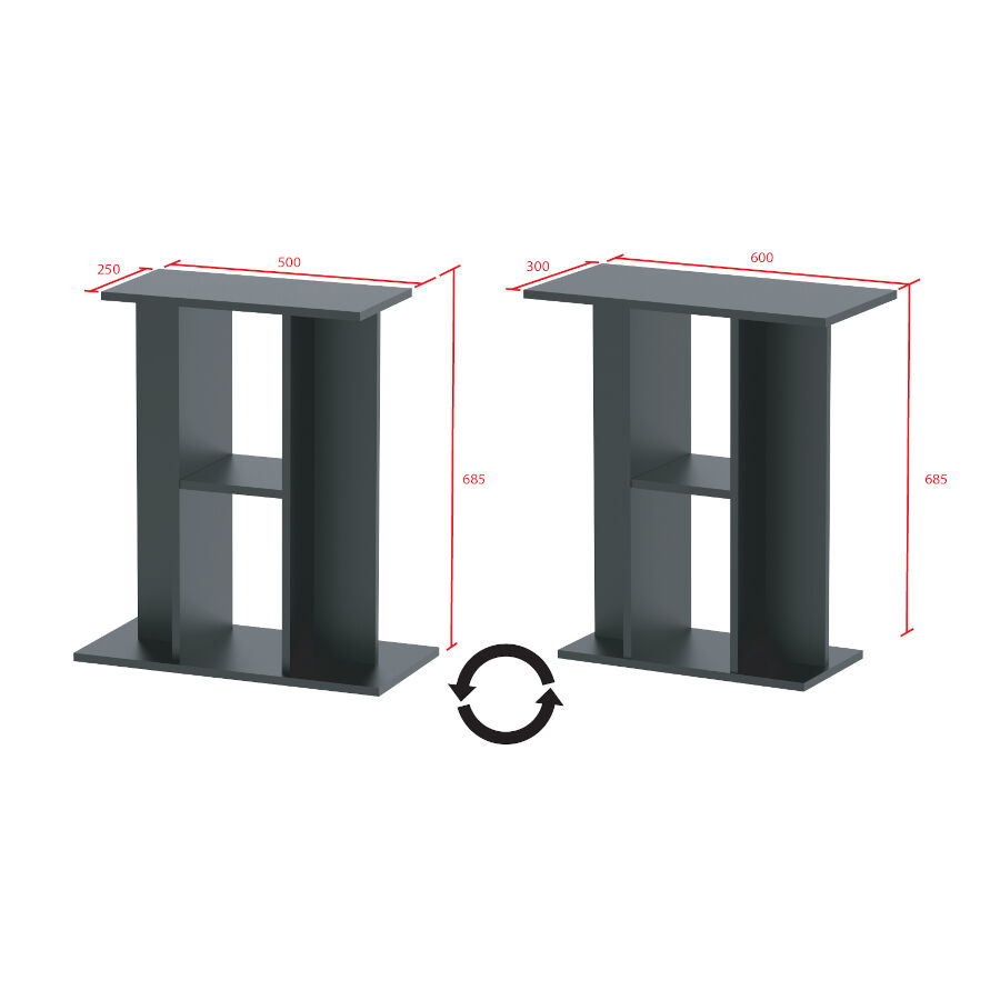 Mesa de aqu&aacute;rio cinza Small Life Aquarium 50, , large Imagem n&uacute;mero 5