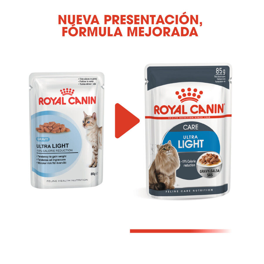 85 g Royal Canin Ultra Light saquetas para gatos, , large Imagem n&uacute;mero 3