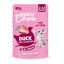 85 g Edgard & Cooper Kitten Comida h&uacute;mida de pato e frango em molho em saquetas para gatos, , large Indicador imagem n&uacute;mero 1