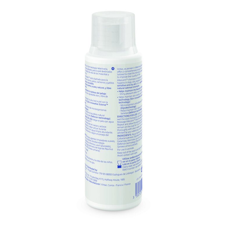 Virbac Allercalm Champô para cães e gatos,  Imagem número 2 Virbac Allercalm Champô para cães e gatos, , large Imagem número 2