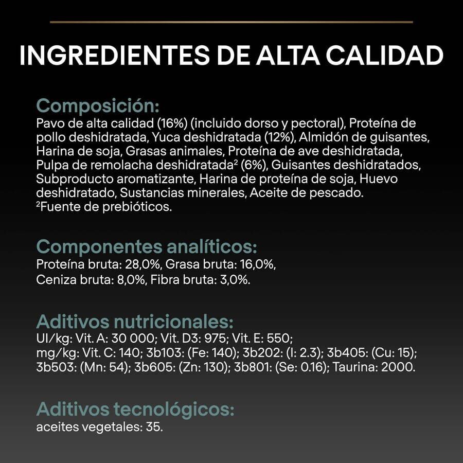 12 kg Pro Plan Sensitive Digestion Medium & Large Ra&ccedil;&atilde;o de peru para c&atilde;es, , large Imagem n&uacute;mero 4