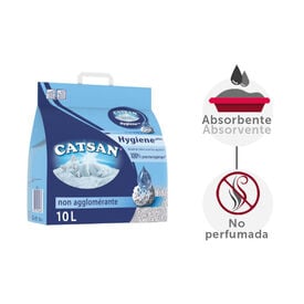 Catsan Hygiene e cama não aglomerante para gatos