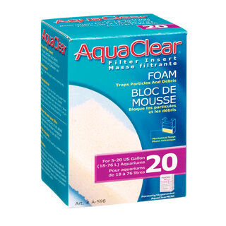 AquaClear Filtro de esponja Foamex para aquários 