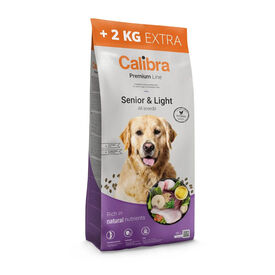 Calibra Premium Line Senior & Light Ração de frango para cães senior