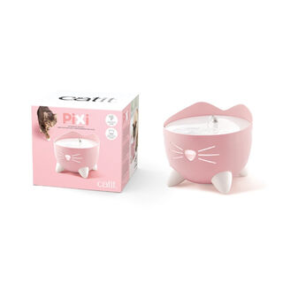 Catit PIXI Fonte Bebedouro Rosa para gatos