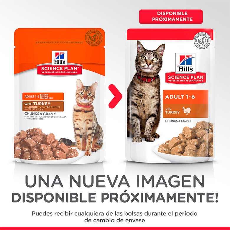 Hill's Adult Science Plan Peru saqueta para gatos, , large image number null