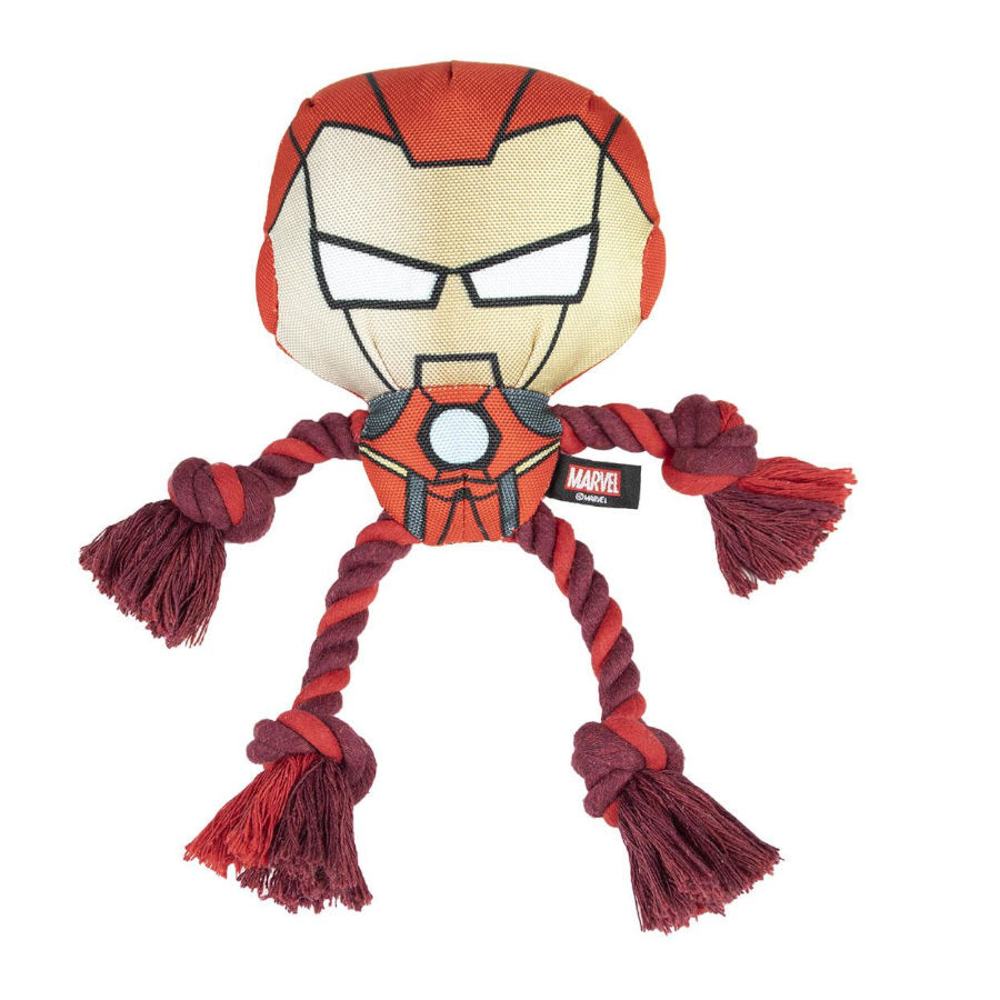 Disney Marvel Iron Man de Peluche com Corda para C&atilde;es, , large Imagem n&uacute;mero 1