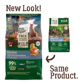 True Origins Wild Adult Pacific Salm&atilde;o ra&ccedil;&atilde;o para gatos