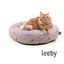 Leeby Cama Donut Antiderrapante Estampado Banda Desenhada Rosa para gatos, , large Indicador imagem número 2