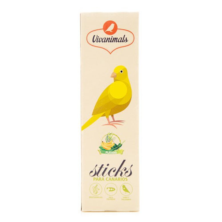 Vivanimals barritas para canarios Sticks plátano image number null
