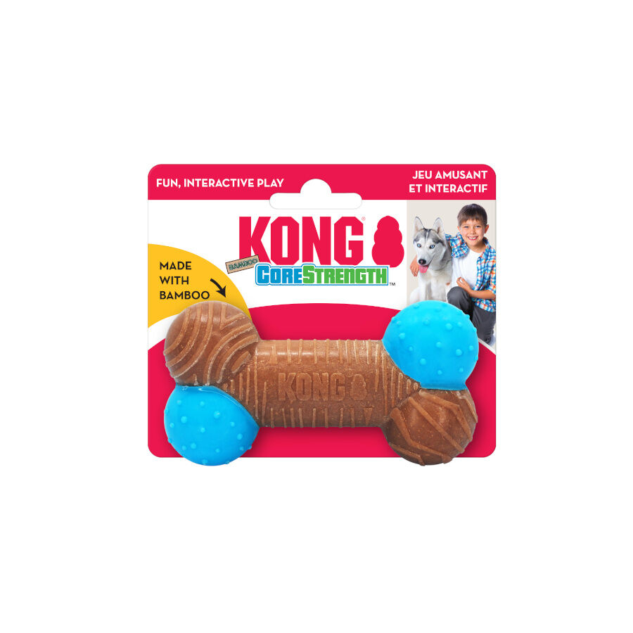 Kong CoreStrength Osso Mordedor de Bambu para c&atilde;es, , large Imagem n&uacute;mero 1